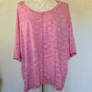 Livi Plus Size Hooded Pink Women's Top